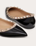 PATENT ROCKSTUD BALLET FLAT - Image 2